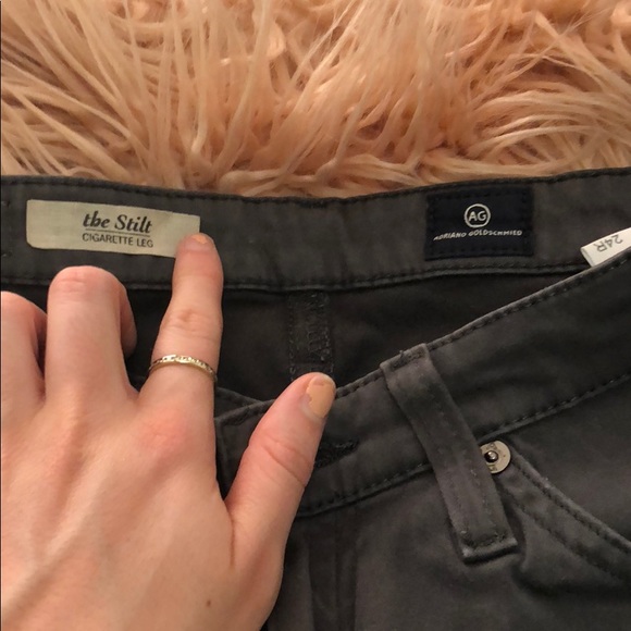 AG cigarette leg (fit like straight leg) pants - Picture 3 of 4